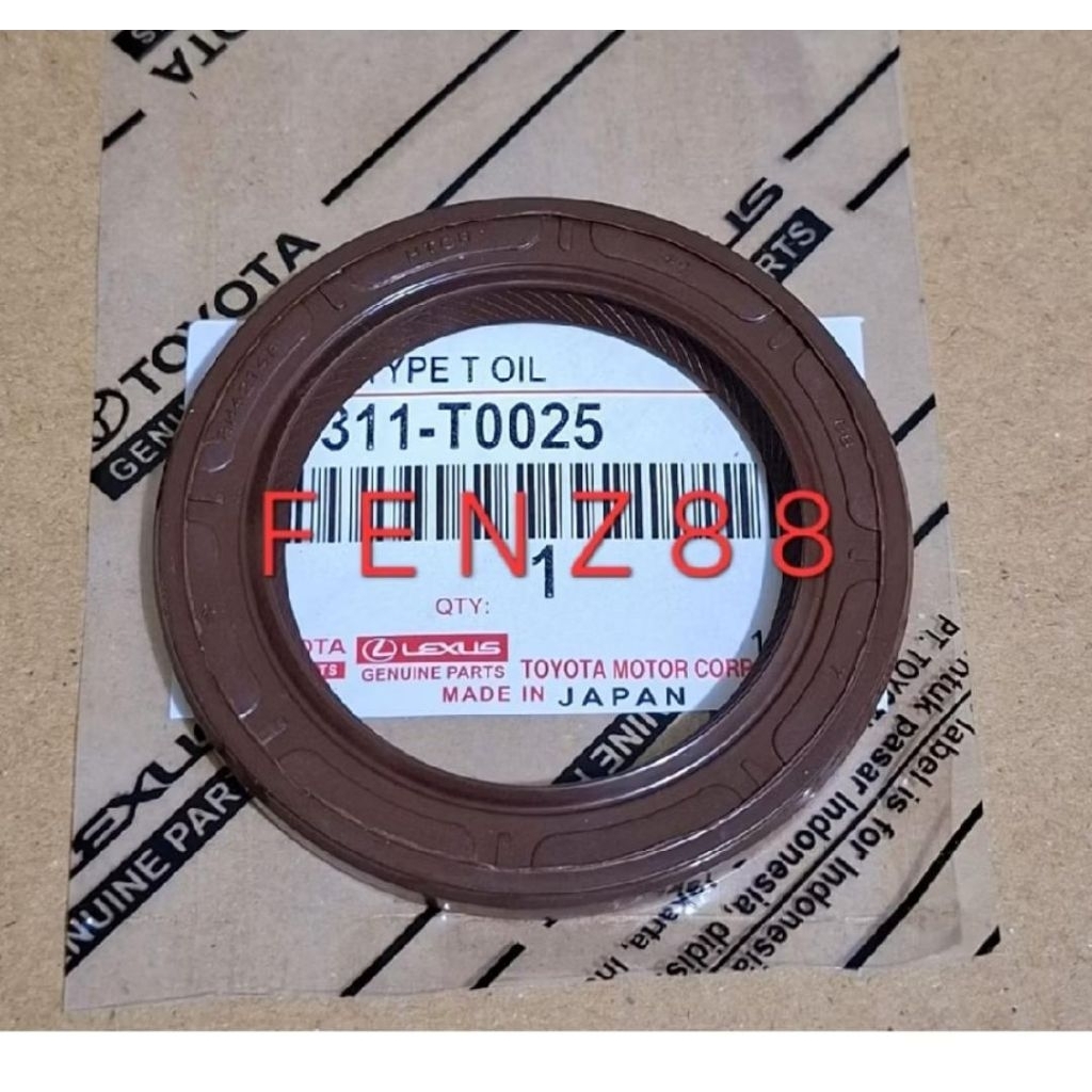 FRONT CRANK SEAL TIMING COVER SEAL KIJANG 7K CAPSULE EFI 2,000CC ญี่ปุ่น