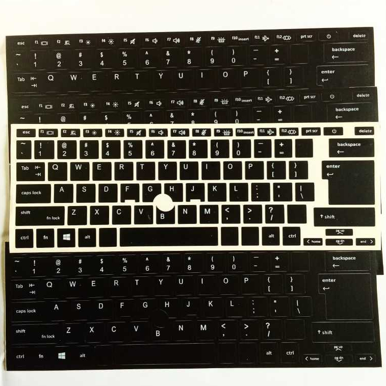 สติ๊กเกอร์คีย์บอร์ด TOMBOL HP EliteBook 840 G7 | 840 G8 | 845 ก8 ทดแทนกระดุมตัวอักษร
