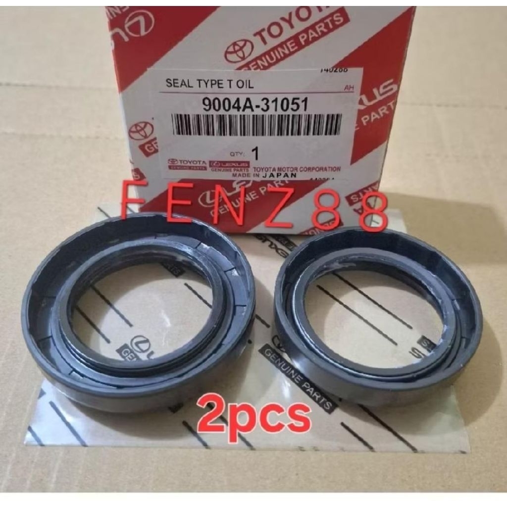 PINION AXLE SEAL DIVIF FRONT AXLE SEAL CALYA SIGRA AGYA AYLA 2PC 1 ชุด
