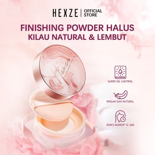 HEXZE Bedak Tabur Soft Blur Dreamy Glow | Waterproof Oil Control & Bikin Kulit Cerah Blur Tahan Lama