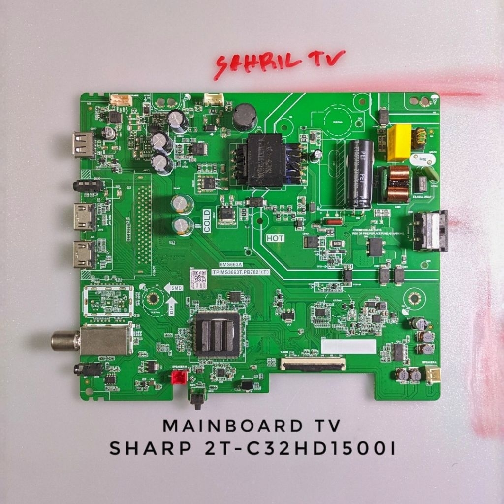 MB TV / MAINBOARD TV LED SHARP 2T-C32HD1500I