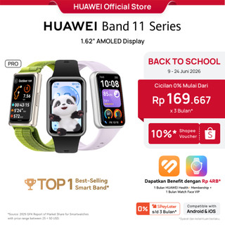 [TOP 1] HUAWEI Band 11 Series | 1.62”AMOLED Display | Enhanced Sleep Tracking | Heart Health Management | Smartwatch-like | Android & iOS