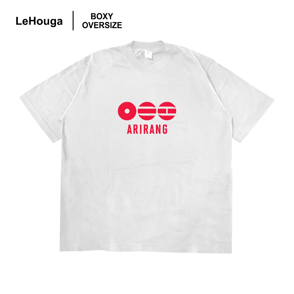 Lehouga Oversize BTS Arirang Eyes Edition Boxy Fit T-Shirt - BTS Eyes Edition Boxy T-Shirt - Boxy Te