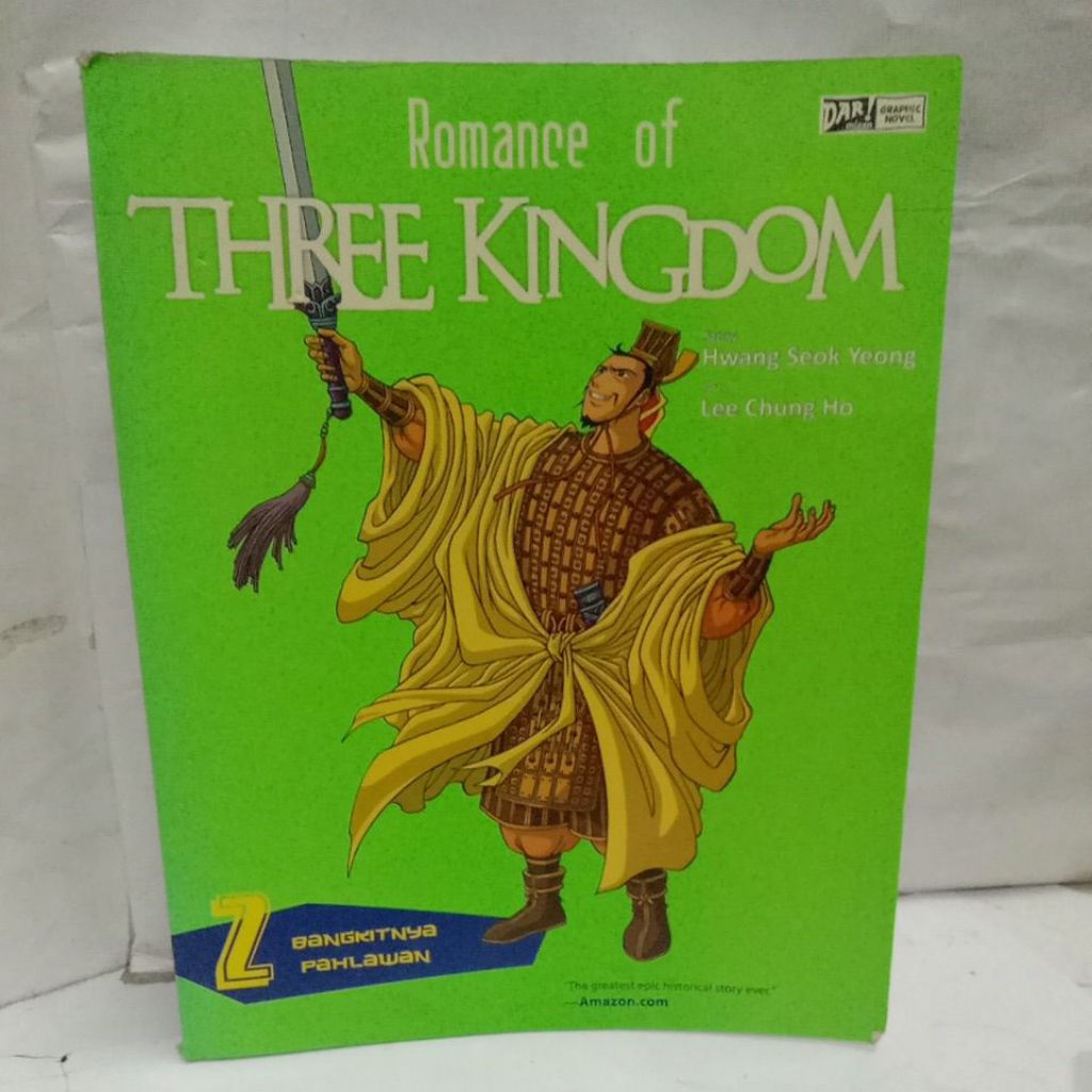 หนังสือการ์ตูนซีรีส์ Romance Of Three Kingdom เล่ม 2: The Rise Of Heroes, Hwang Seok Yeong