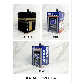 Celengan ATM motif BCA.BRI.MANDIRI,KABAH medium
