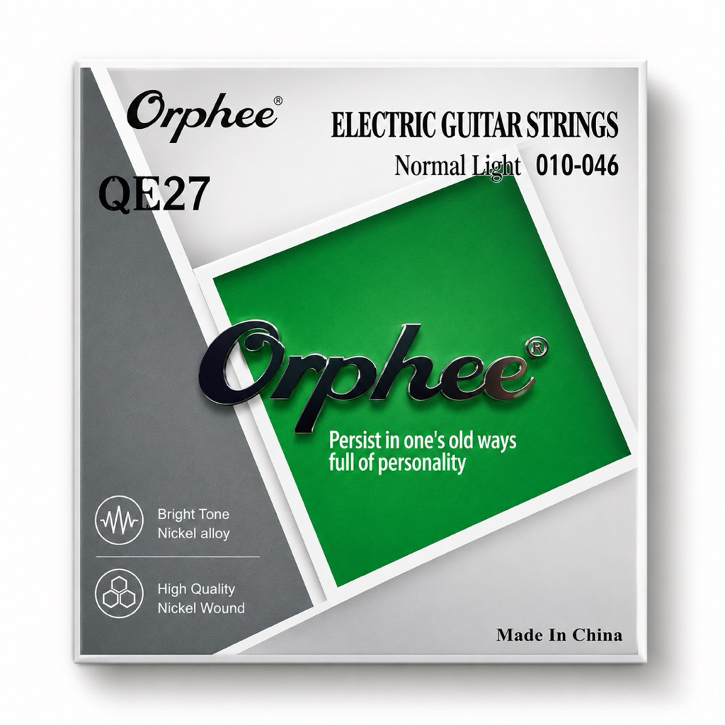 Orphee QE27 สายกีตาร์ไฟฟ้า 0.010/0.46 Original