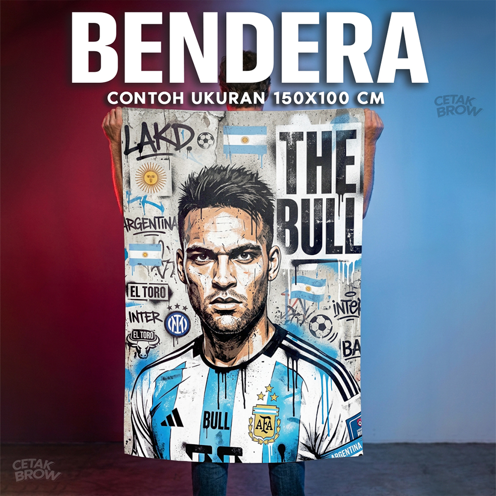 Lautaro Martinez Argentina Pildun 2026 Nobar Attures Room Supporter El Toro