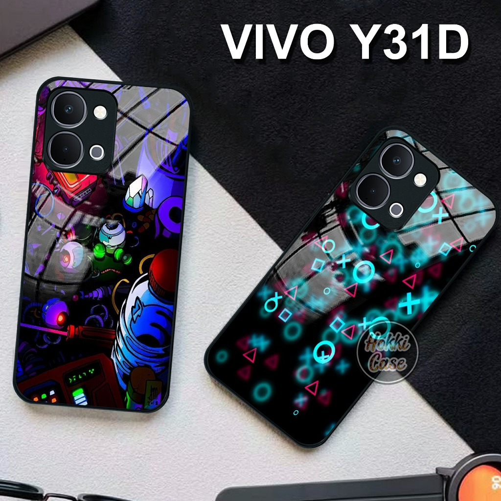 เคส HP Vivo Y31D - เคส Vivo Y31D Glossy Glass Softcase - เคส Vivo Y31D ล่าสุด 2026 - เคสโทรศัพท์ Viv