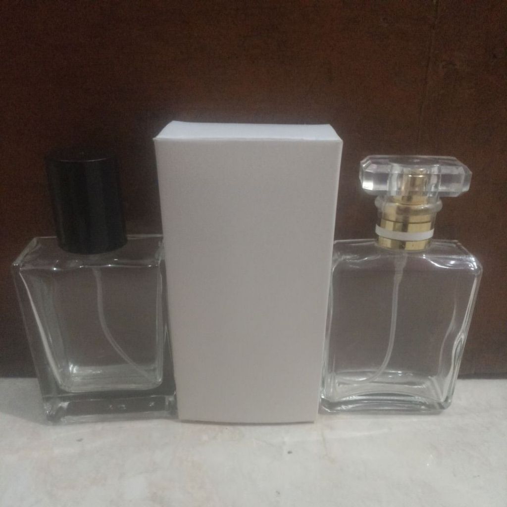 Hermees Cardboard 50ml / chenel 50ml 3.1 x 5.5 x 10.5 cm