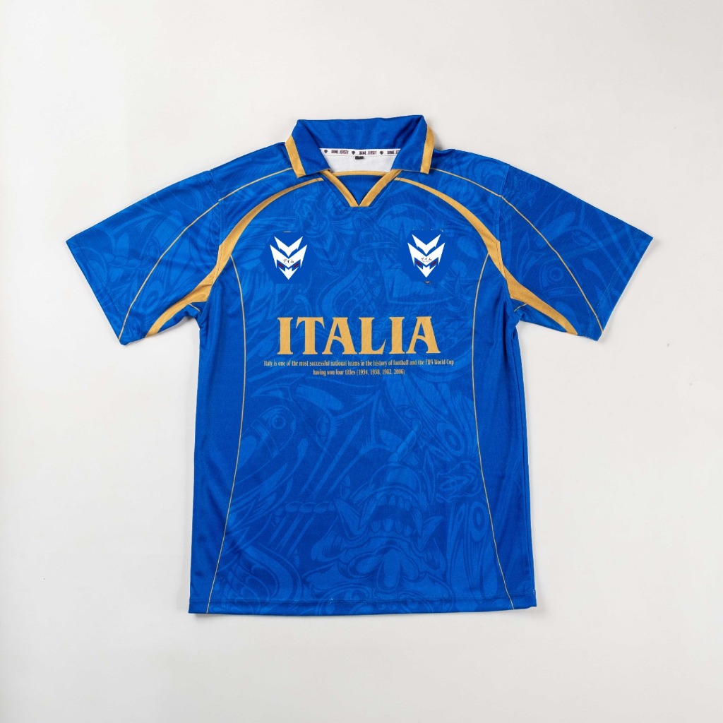 Dame Fantasy ITALY Futsal Band Vintage PilDun Jersey