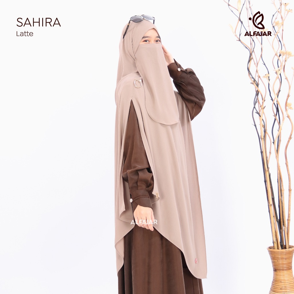 Alfajar - Khimar Pasmina Bandana Pasban SAHIRA maheen วัสดุ anti UV Free Cadar Tali