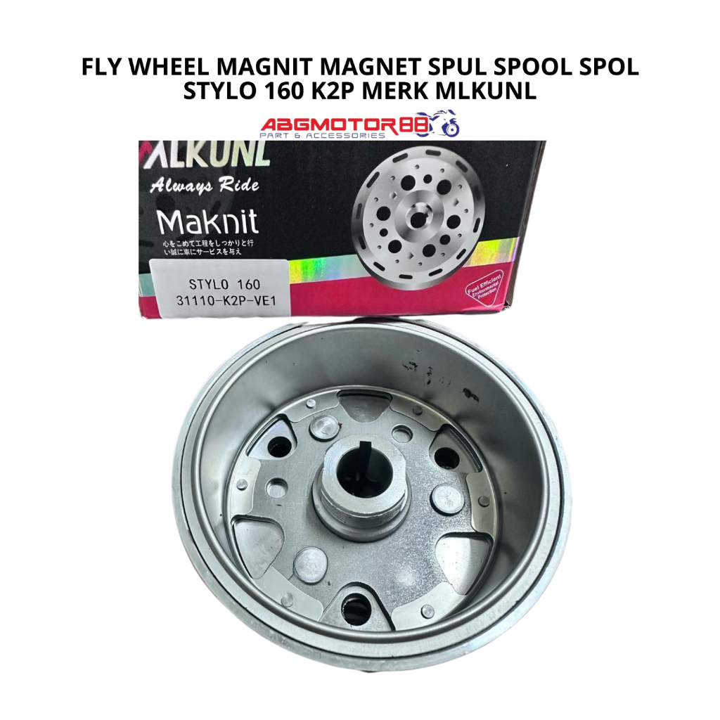 FLY WHEEL MAGNET SPUL SPOOL SPOL STYLO 160 K2P ยี่ห้อ MLKUNL