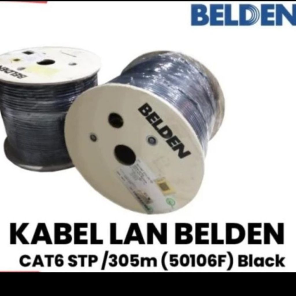 สายเคเบิลข้อมูล Stp Cat 6 Belden 50106F เมตร สาย Lan Shielded Cat6 Belden 50106F
