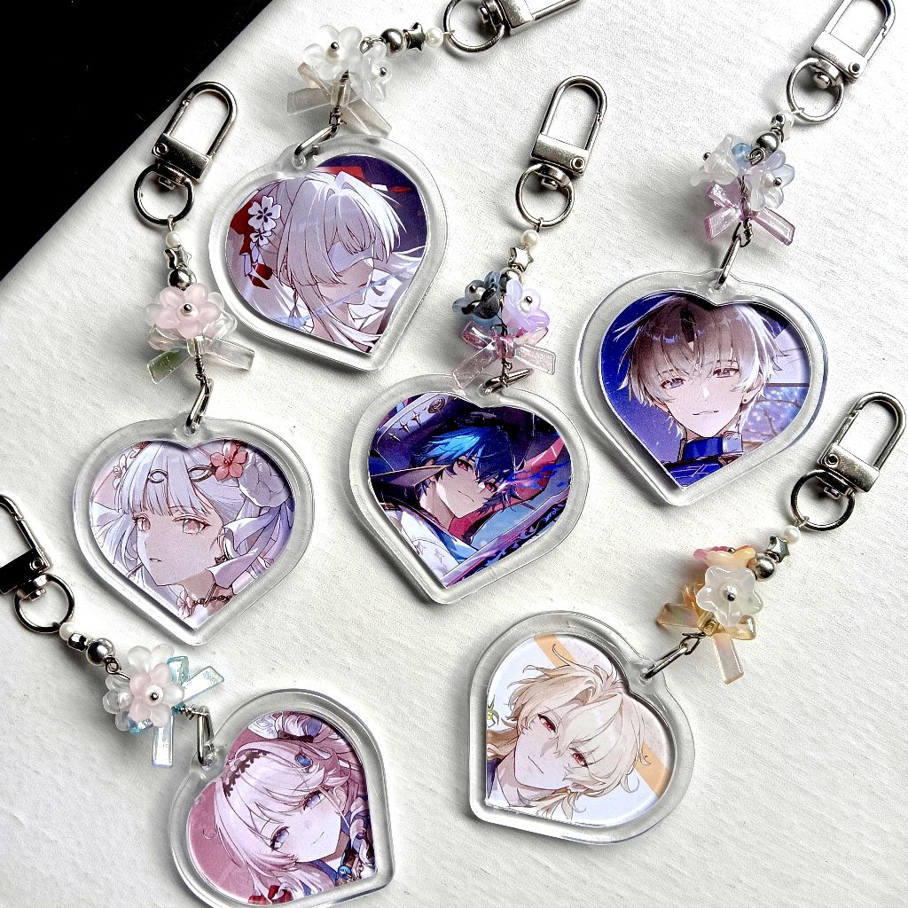 กระเป๋า CHARM WETHERING WAVES (WUWA) CHARACTER GAME LOVE