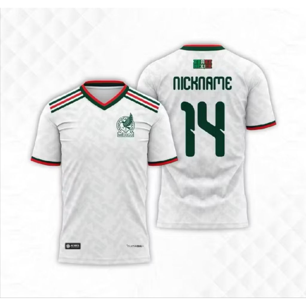 LATEST MEXICO NATIONAL TEAM JERSEY 2026 FREE NICKNAME FOOTBALL SHIRT