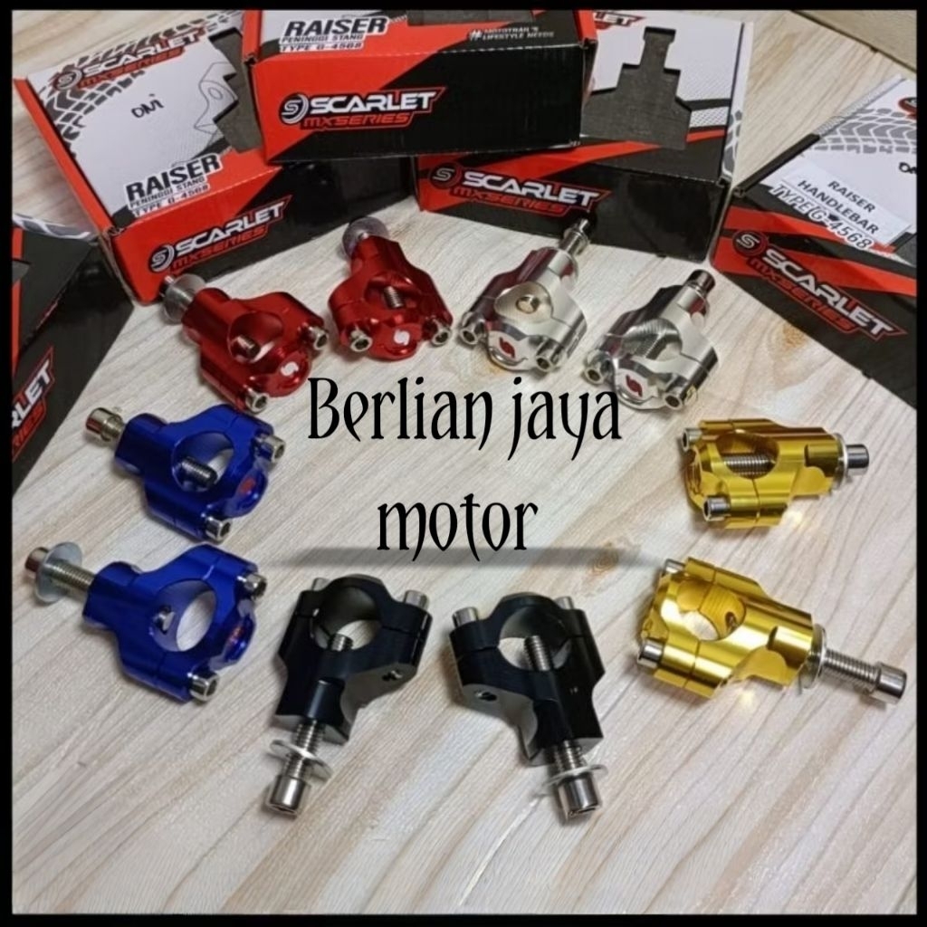 แฮนด์ Cnc Raiser, ไรเซอร์แฮนด์ fatbar scarlet สําหรับ klx 150/Dracker 150/crf 150/wr 155 รถมอเตอร์ไซ