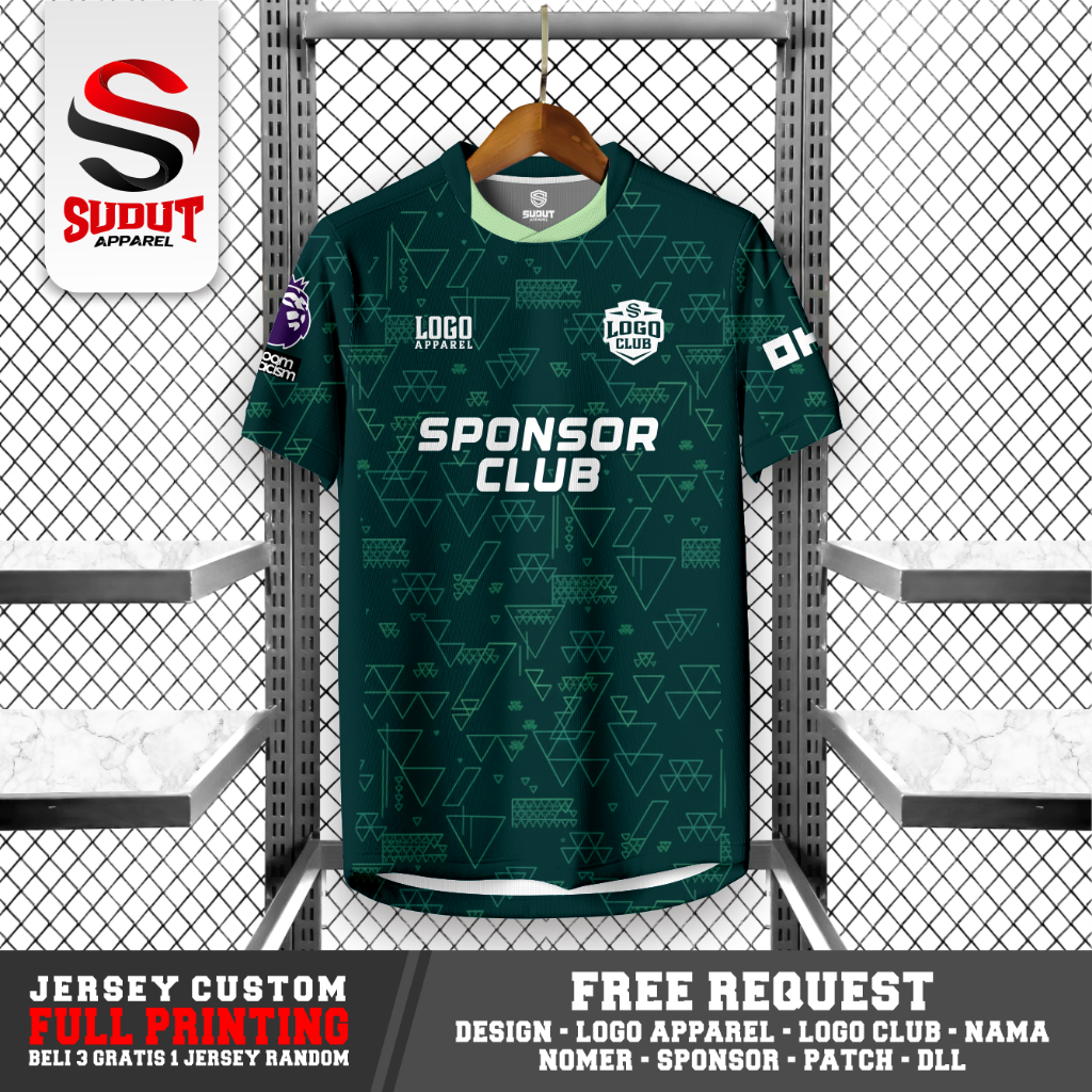 FANTASY MNCT FOURTH SPORT CUSTOM FOOTBALL JERSEY 25-26 พิมพ์เต็ม I ฟรี NAME & NUMBER I CORNER APPARE