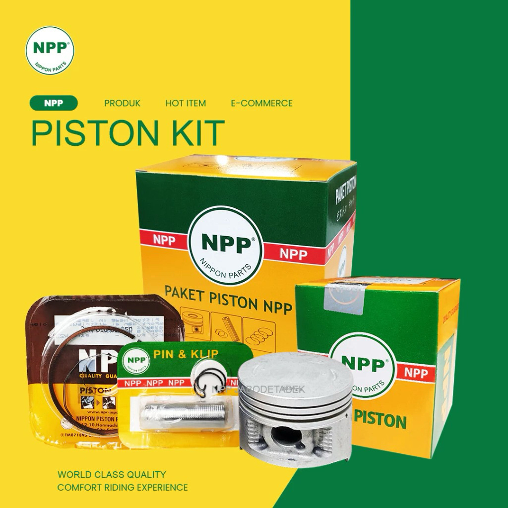 PISTON KIT MIO125 MIO M3 2PH OVER SIZE STD-6.00 NPP