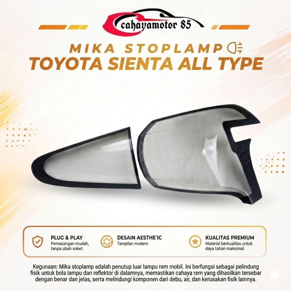 ไฟท้าย toyota Sienta type GVVE แท้ mica ขวาและซ้าย