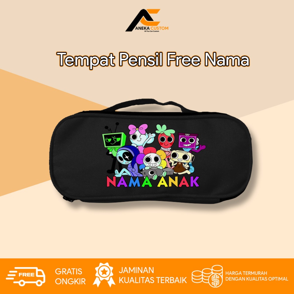 DANDYS WORLD PENCIL CASE / DANDYS WORLD CHARACTER PENCIL BAG