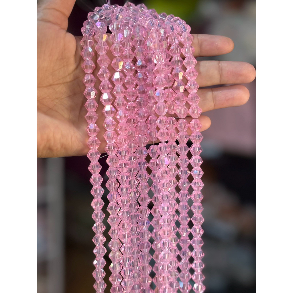 CZECH CRYSTAL BEAD BICONE CRYSTAL CONE SIZE 2 MM 3 MM 4 MM 5 MM 6 MM 8 MM