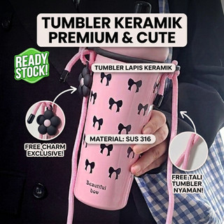 [Coating Ceramic] CHAOKU Tumbler Stainless Liner Keramik Aesthethic 750ml Tahan Dingin Panas - Vacuum