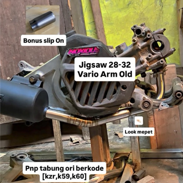 คอจิ๊กซอว์ 28-32 vario arm old pnp วัสดุเดิม coded [kzr,k59,k60] Vario KZR & LED เก่า