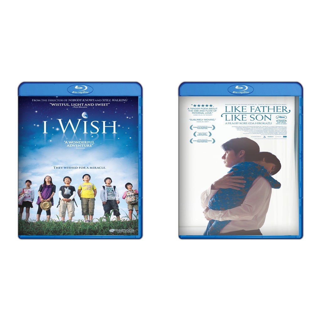 DVD I Wish (2011) + DVD Like Father Like Son (2013)