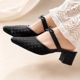 VLADIMIR DRANATHA HEELS CHUNKY WANITA heels 5cm heels pesta