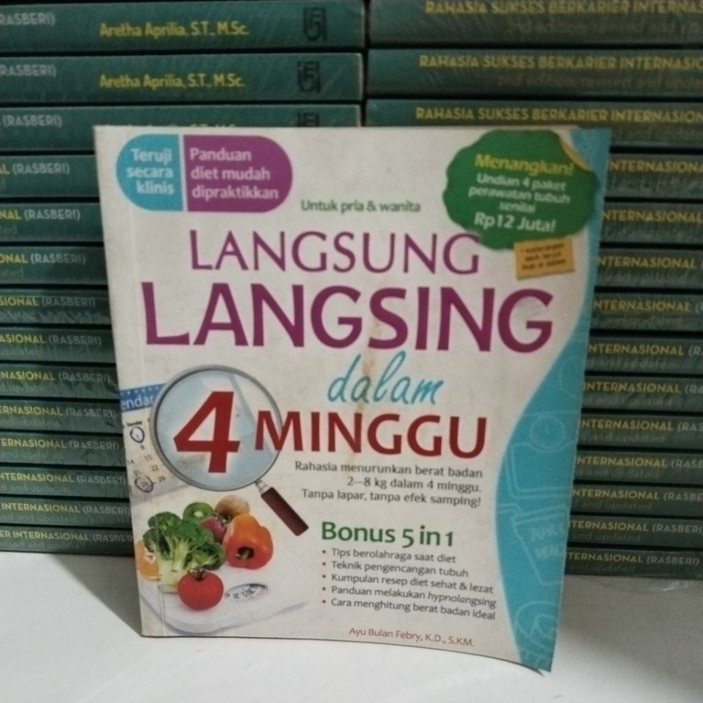 หนังสือ DIRECTLY SLIM ใน 4 WEEKS