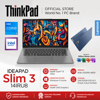 Lenovo IdeaPad Slim 3i Intel Core i3 1315U 8GB 51GB SSD Windows 11 Office Home Full HD 14 inch Laptop 6DID