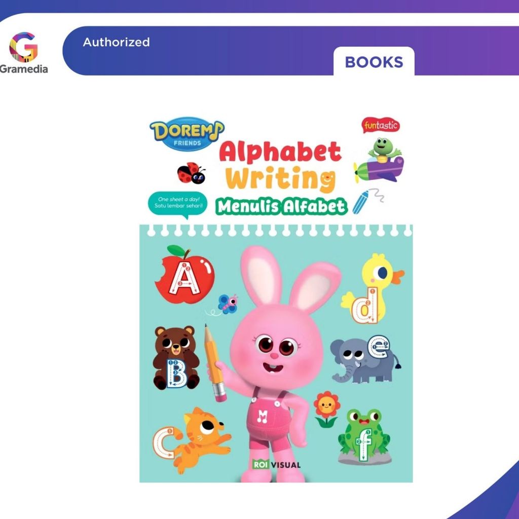 Gramedia Pekanbaru - DOREMI ALPHABET WRITING - WRITING ALPHABET