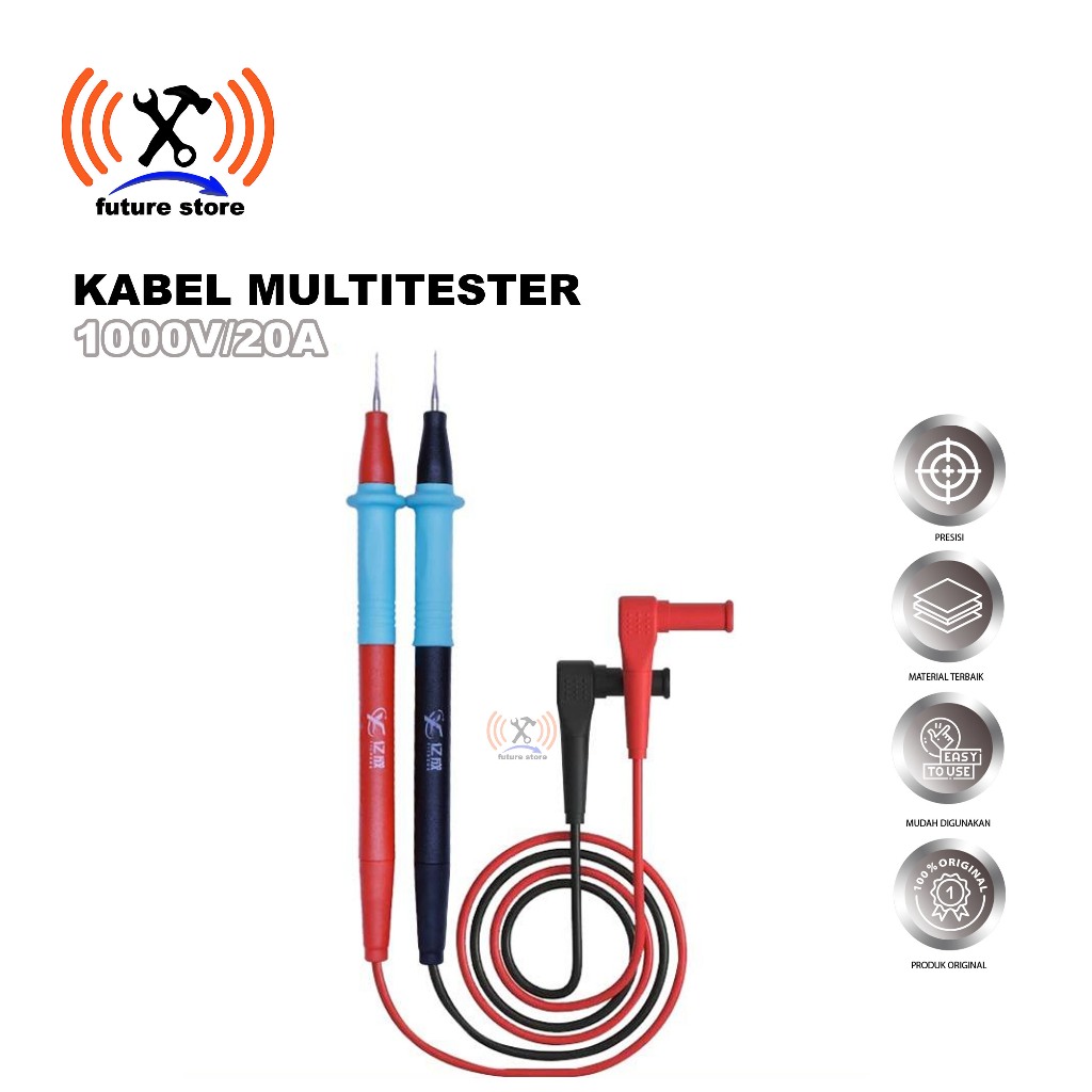 YICHENG ORIGINAL PROBE 1000V/20A MULTIMETER SERIES MULTITESTER CABLE - PRECISION MULTIMETER PROBE CA