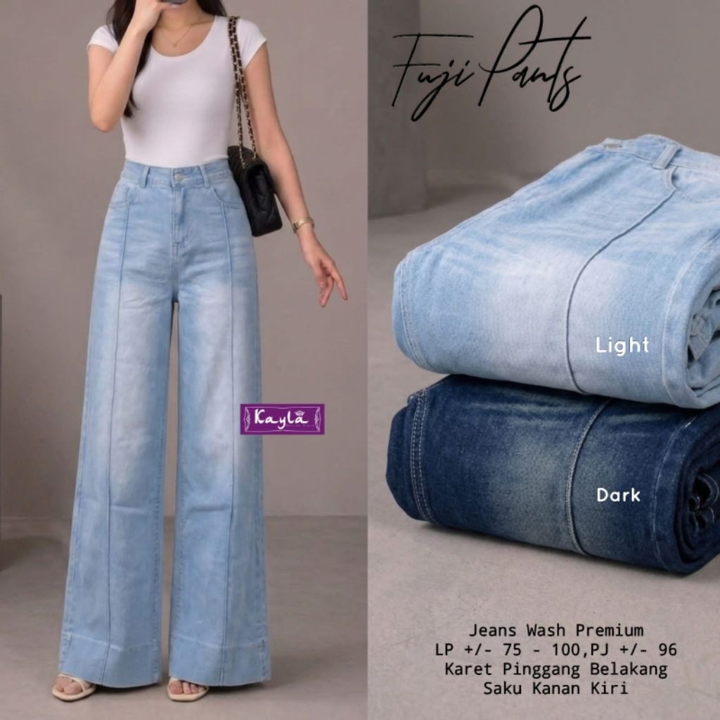ZONA -- FUJI PREMIUM THICK JEANS กางเกงผู้หญิง by GAUDY