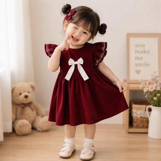 Dres anak perempuan lucu usia 1-5 tahun/dres anak terbaru bisa pilih warna