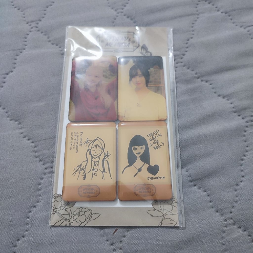 GRIFRIEND YERIN & YUJU Magnet Set (GRIENDs Memoira Official MD)
