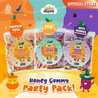 Alamii Honey Gummy - Party Pack 20 x 10g / Permen Gummy Hampers Goodiebag Halloween Edition