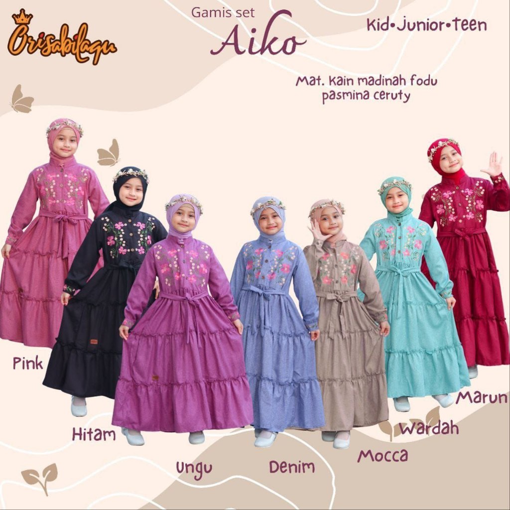 Aiko Dress By Orisabilaqu