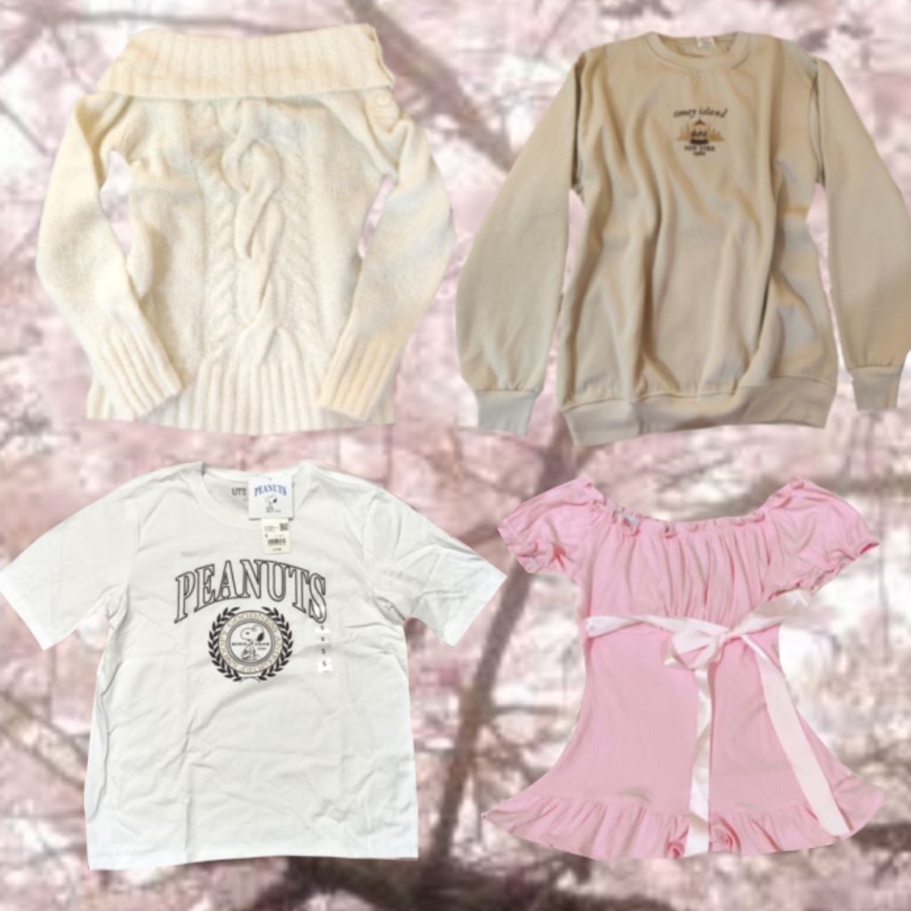 (READ DESC) เสื้อผ้าของ Chellbanana | Mori Kei, Shoujo, Coquette, Acubi, Y2K