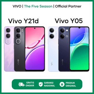 Vivo Y21d/Y05 (4/64GB) (4/128GB) (6/128GB) - Garansi Resmi Vivo Indonesia