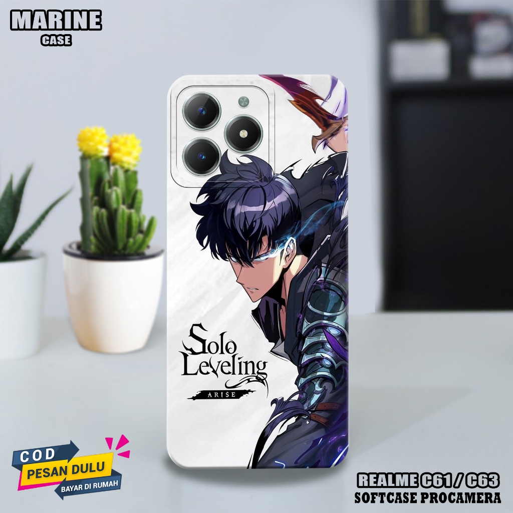 เคส Realme C61 / C63 (ปรับระดับโซโล) Realme C61 / C63 hp - เคส hp - เคส hp - เคสล่าสุด - เคส softcas