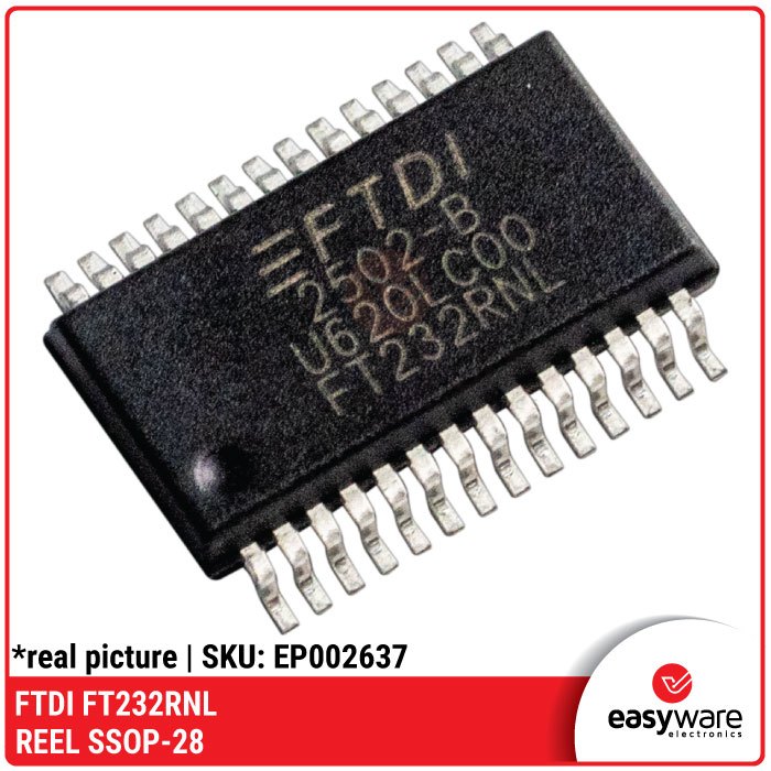 IC FT232RNL FTDI FT232 REEL SSOP-28 ตัวแปลง USB เป็น Serial UART IC