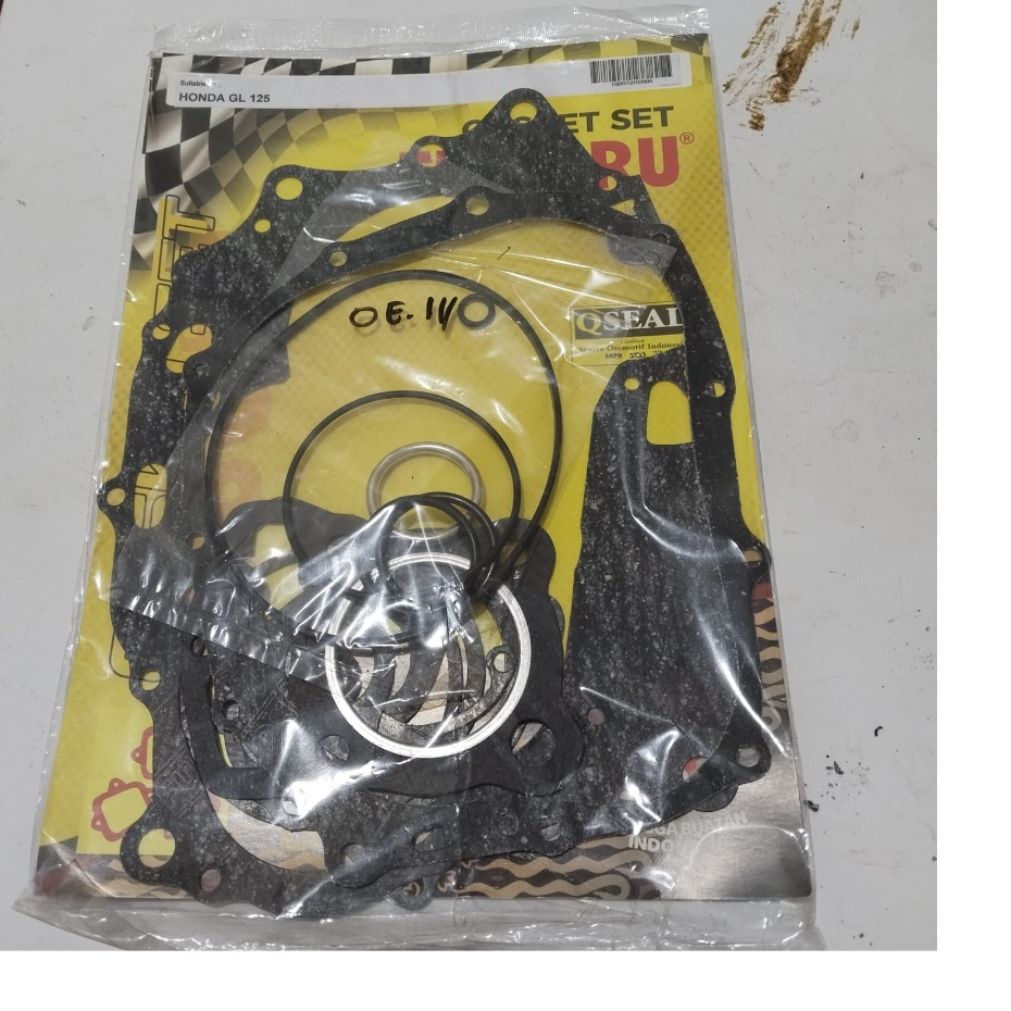 FULLSET GASKET GL125 COMPLETE FULL SET GASKET HONDA GL125 CB125 GLK GL 125 SERIES