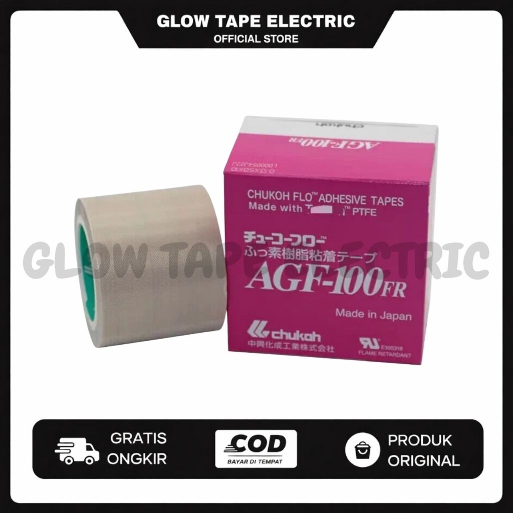 Chukoh AGF-100FR ฉนวนกันความร้อนทนความร้อน 0.13x50x10Meter