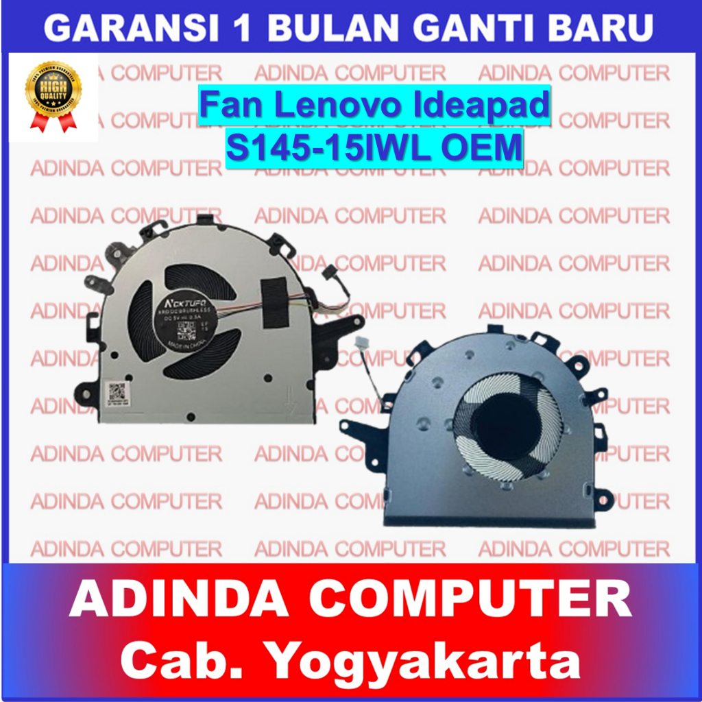พัดลม Lenovo Ideapad S145-15IWL 340C-15IWL 340C-15AST 340C-15IKB 81UT OEM