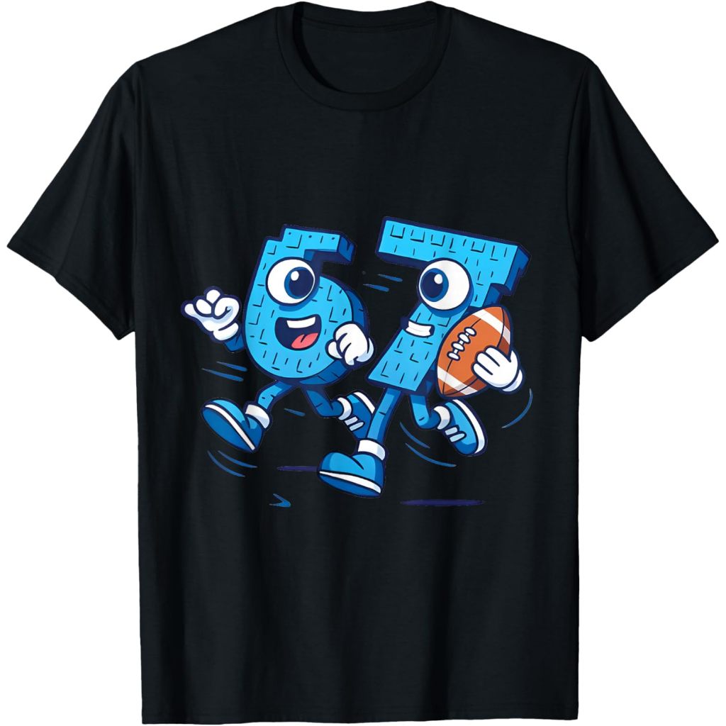 CHILDRENS CLOTHES 67 หกเจ็ดอิตาเลี่ยน Brainrot เด็กฟุตบอล 67 Meme เสื้อยืดคริสต์มาส