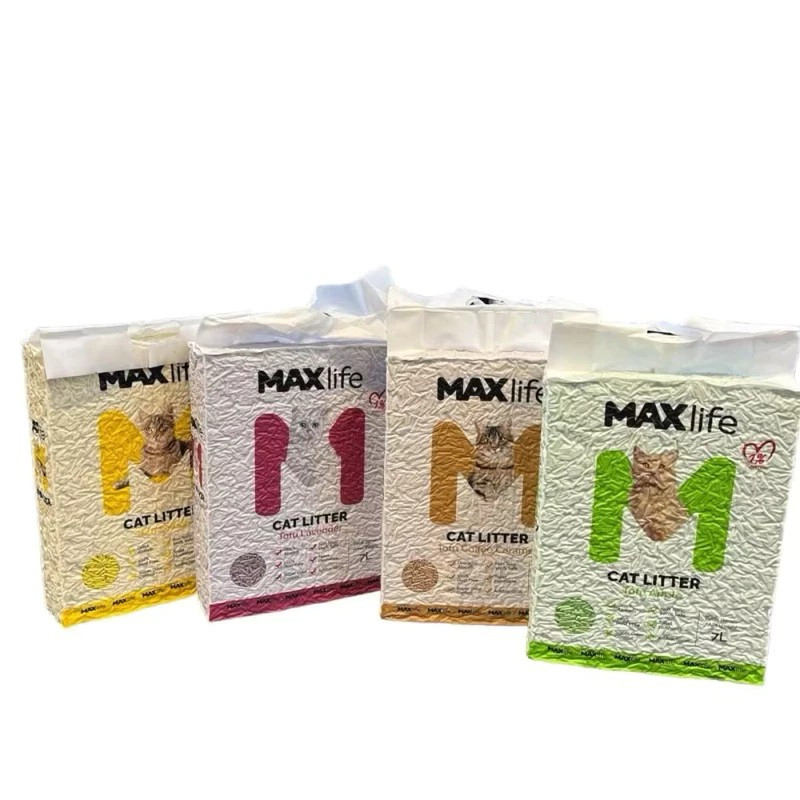 Maxlife Tofu Soya Cat Litter 7L - Maxlife Tofu Premium
