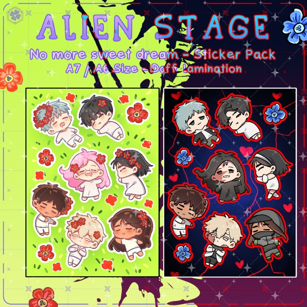 Alien Stage Sticker Pack - ไม่ฝันหวานมากขึ้น - ALNST