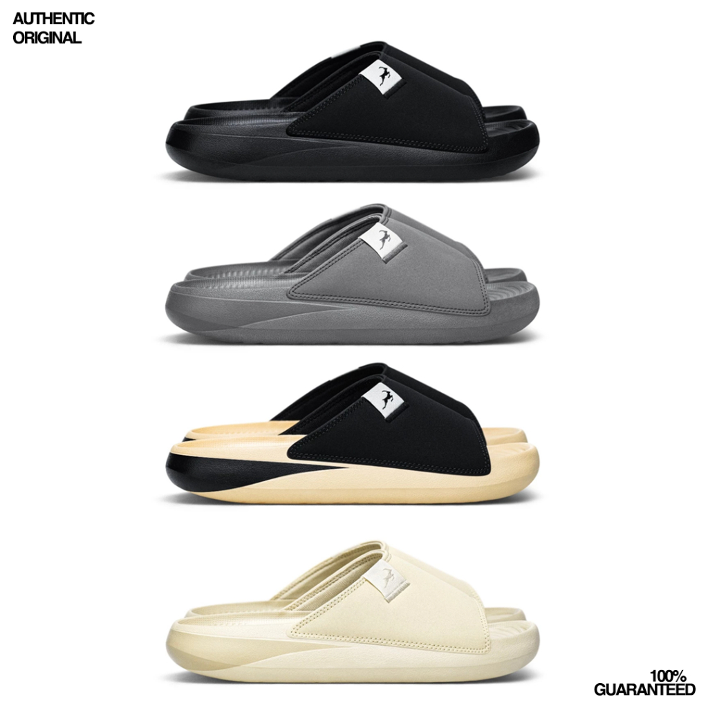 Compass Slider Black/Grey/Beige Shoes [ORIGINAL]