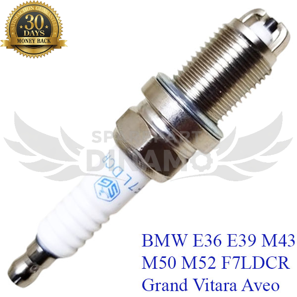 หัวเทียน BMW E36 E39 M43 M50 M52 F7LDCR Grand Vitara Aveo - 2189 - มาตรฐาน